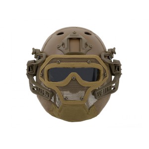 Full Mask G4 System PJ Tactical Helment - TAN [EM]